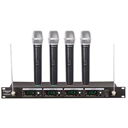 GTD Audio G-380H VHF Wireless Microphone System with Hand held mics 並行輸入品