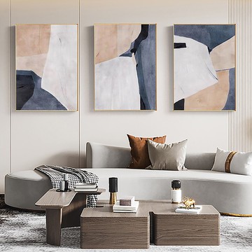 塗抹特色_掛畫_色彩系列_台灣製造 兩個工作天快速出貨