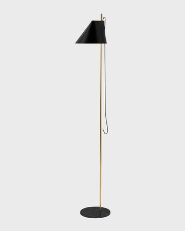 Yuh Brass Floor Lamp, 55"