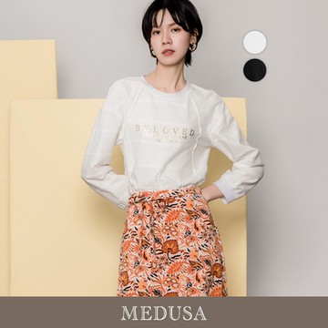 現貨【MEDUSA 曼度莎】Beloved 編織橫紋長袖T恤 - 2色（M-XL）｜女休閒上衣 長袖上衣
