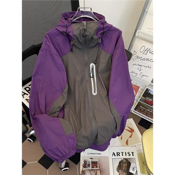 戶外連帽防曬衣男2024夏季新款輕薄山系徒步upf50防紫外線防曬服