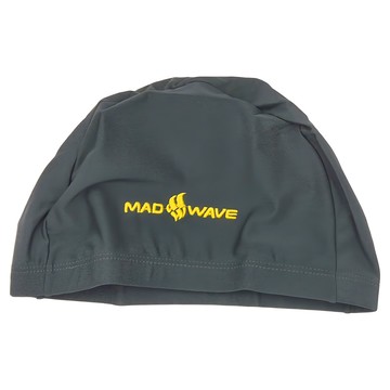 MADWAVE 萊卡泳帽 80%尼龍 20%萊卡  FREE(單一尺寸)  灰色  1個