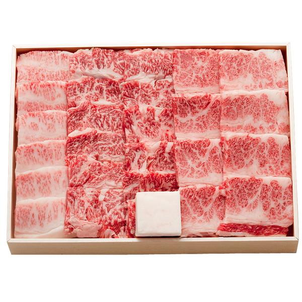 三重 松阪牛バラ焼肉用 600g (A4等級以上 証明書付き) ギフト プレゼント お中元 御中元 お歳暮 御歳暮