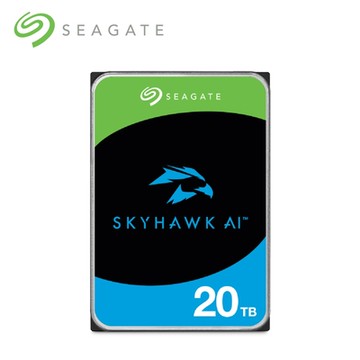 希捷 Seagate 監控鷹AI SkyHawk AI 20TB 7200轉監控硬碟 (ST20000VE002)