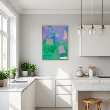 【藝術掛畫】廚房的烏龜 - 小丑 The Clown