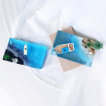 樹脂微場景/迷你海洋海灘手工桌擺