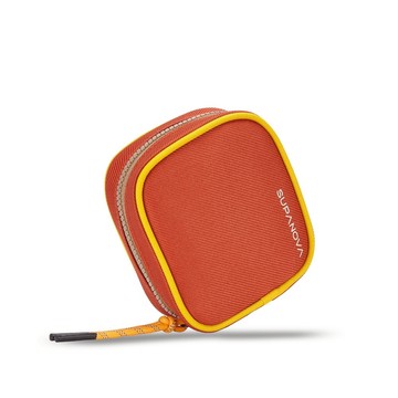 【SUPANOVA】EXPLORER探險家系列-防潑水Tech Kit 3C配件／多功能收納包／化粧包／小／赭石橙