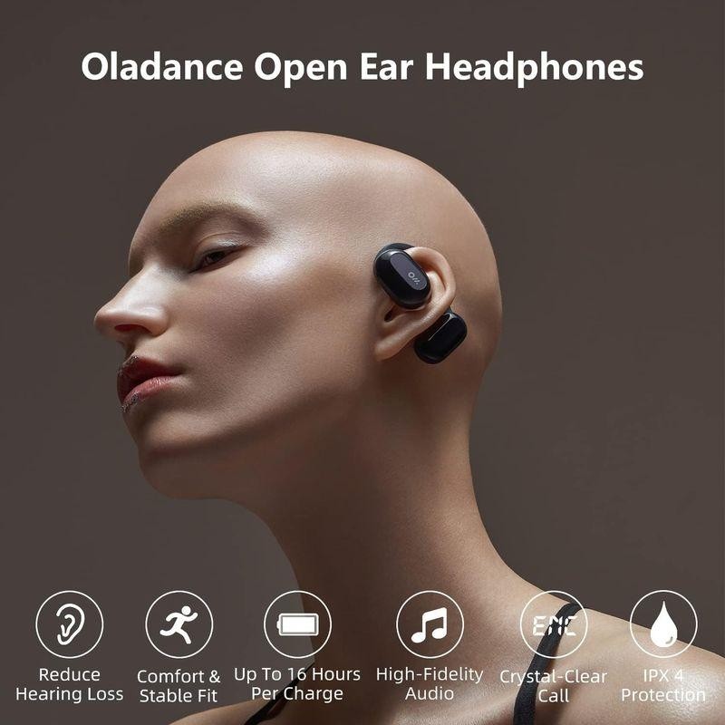 Oladance OWS1 オープンイヤー ワイヤレスイヤホン Bluetooth5.2/ 耳を