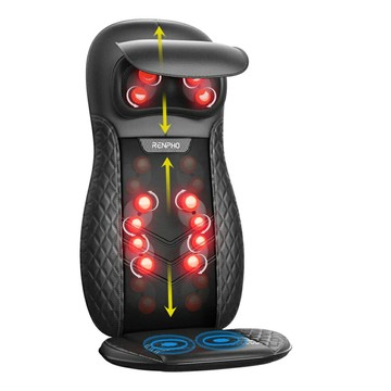 【CUBE卡最高10%回饋】RENPHO RF-BM066 指壓頸背按摩靠墊