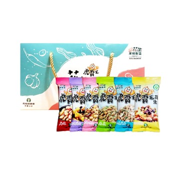 虎尾鎮農會 虎霸王花生禮盒70gX6包/盒