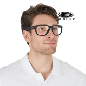 【OAKLEY】奧克利 HOLBROOK RX A 亞洲版 運動休閒光學眼鏡 輕量款 OX8100F 01 黑 公司貨