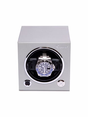 Rapport - Evo single watch winder - unisex - Wood/Leather - One Size - Grey