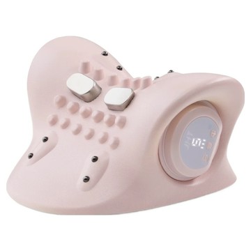 JHT 頸椎熱敷牽引枕 K-1590  粉色