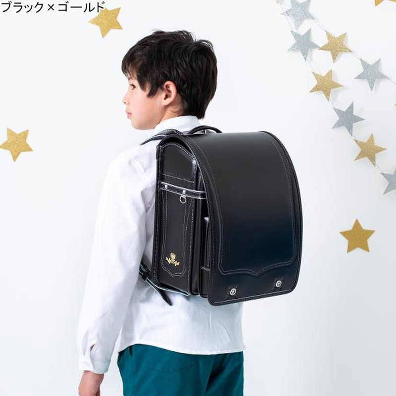 フィットちゃん ランドセル ランドセルカバー 男の子 クラリーノ 黒 