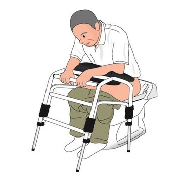 R248馬桶姿勢輔助扶手【A1SP2920SIL0000】扶靠自然前傾，排便更順暢、如廁更安穩