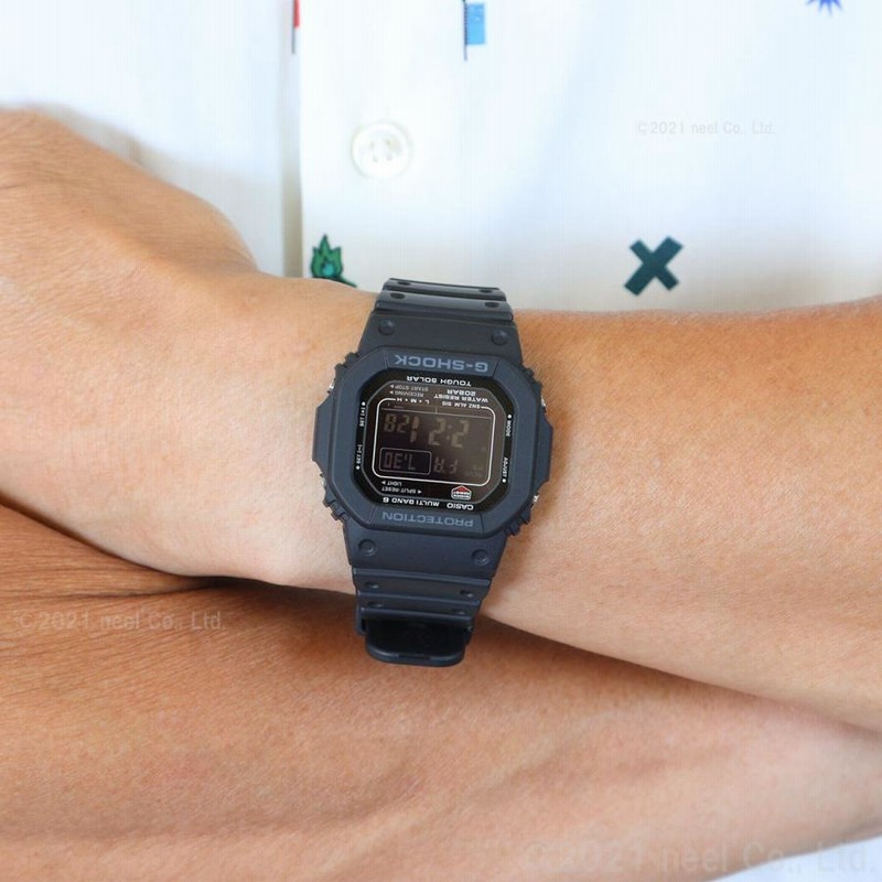 G-SHOCK デジタル腕時計 ブラック　GW-M5610BC Amazon.co.jp: [カシオ] 腕時計 ジーショック 電波ソーラー EL