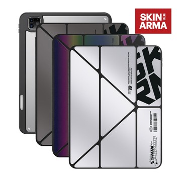 SKINARMA 可拆蓋帶筆槽平板保護套 iPad Pro Air 2024 M2 M3 KiraKobai 亞瑟3C