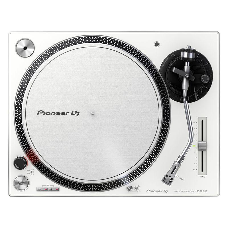 Pioneer DJ ダイレクトドライブターンテーブル PLX-500-W