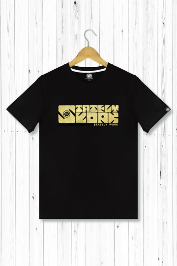 STATELYWORK 經典LOGO T-男短T恤
