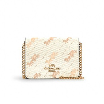 COACH 短款斜跨斜背包 錢包零錢袋女士單肩包 C4477【 菲尼斯 國際精品 ★ 疊加現抵$1520 】