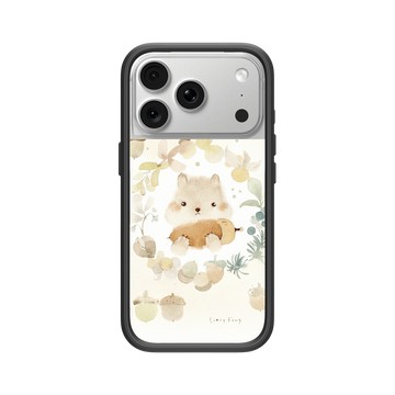 iPhone 18 Pro Mod NX -邊框背蓋組合 (相機按鈕) 黑 - 涼丰 LiangFeng - 松果與小松鼠