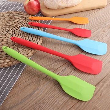 硅膠刮刀小號大號攪拌棒一體式清理鏟烘焙蛋糕刮板抹刀攪拌工具勺