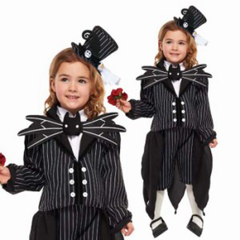 ハロウィン 衣装 子供 ディズニー 仮装 コスプレ コスチューム ジャック スケリントンガールパーティー ディズニーランド ハロ 通販 Lineポイント最大1 0 Get Lineショッピング