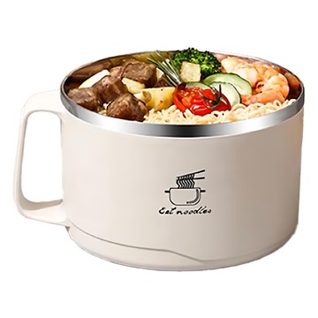 304不鏽鋼大容量泡麵杯  1個