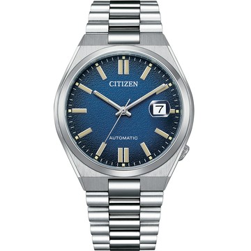 CITIZEN 星辰 Mechanical 漸層藍 機械錶/NJ0151-88L/40mm