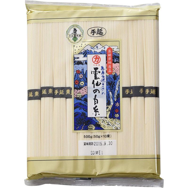 川崎 島原手延そうめん 雲仙の白糸 50g×10束