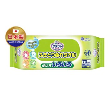 日本大王愛適多 體用濕巾 (70抽)/包