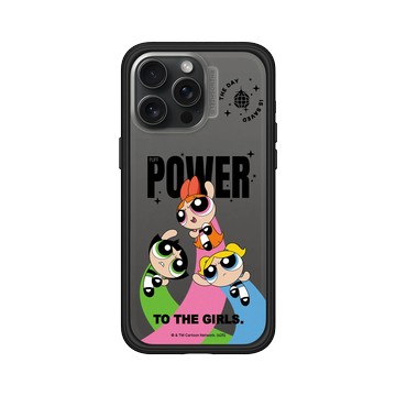 iPhone 15 Pro Max Mod NX 黑 - The Powerpuff Girls 飛天小女警 - 女孩的力量