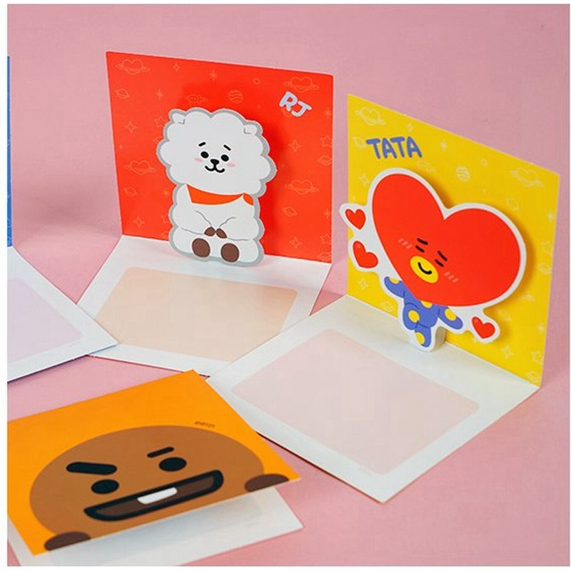 Bt21 ポップアップ メッセージ カード 韓国 文具 文房具 かわいい 防弾少年団 公式 通販 Lineポイント最大0 5 Get Lineショッピング