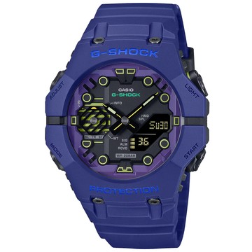 CASIO卡西歐 G-SHOCK 藍牙連線 科幻宇宙雙顯腕錶 GA-B001CBR-2A