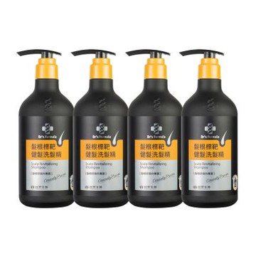 《台塑生醫》Dr s Formula髮根標靶健髮洗髮精580g*4入