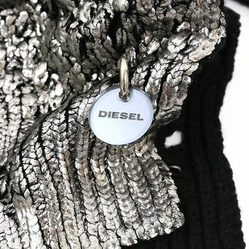 ディーゼル DIESEL ニットセーター レディース メタリック