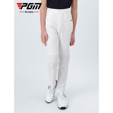 PGM 兒童高爾夫褲子秋冬季男童長褲吸濕排汗透氣速干青少年服裝