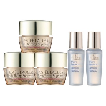 【ESTEE LAUDER 雅詩蘭黛】年輕無敵膠原霜15mlx3+微分子肌底原生露15mlx2 公司貨