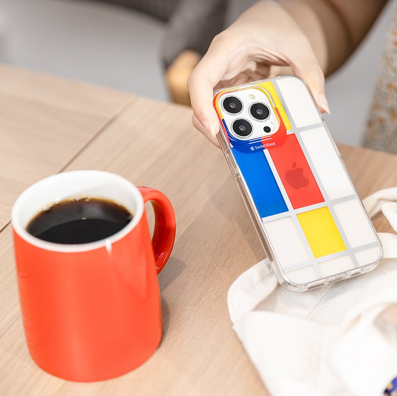 iPhone 13 Artist 大藝術家防摔手機保護殼 (蒙德里安)