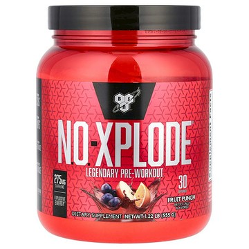 BSN, N.O.-Xplode®，傳奇鍛鍊前補劑，什錦水果味，1.22 磅（555 克）