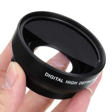 【台灣公司 可打統編】0.45倍微距+廣角附加鏡頭適用于佳能ef尼康索尼適馬等相機鏡頭 m8201