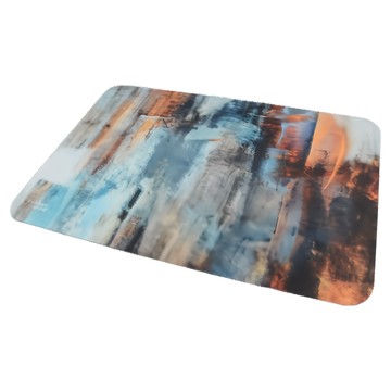 rubber anne 軟式珪藻土吸水地墊  秋風的話  75 x 45cm