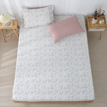 雙人特大床包枕套組/ 100%精梳純棉 / 純棉 / 蜜拉 [鴻宇] 台灣製 - C20139