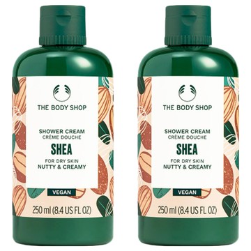 THE BODY SHOP 美體小舖 沐浴膠 乳油木果  250ml  2瓶
