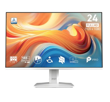 MSI 微星 PRO MP243W E14 24吋 白色 IPS 螢幕 144Hz 電腦螢幕