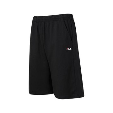 FILA 中性針織短褲-黑色 1SHA-1513-BK