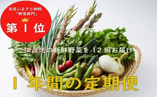 旬の野菜セット1年間の定期便