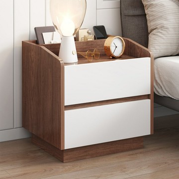 APP下單享點數9% 床頭柜現代簡約儲物柜子輕奢臥室收納柜簡易家用小型置物架床邊柜