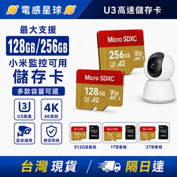 【現貨 買一送二】高速記憶卡 256g記憶卡 sd記憶卡 行車記錄儀記憶卡 記憶卡 U3 等級高速傳輸 監視器專用不斷錄