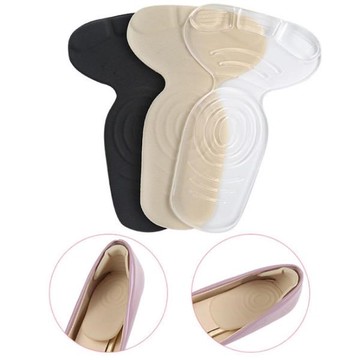 (杰恆)los0336口O型後跟貼加厚防滑後跟墊gel鞋自粘女磨減震T型